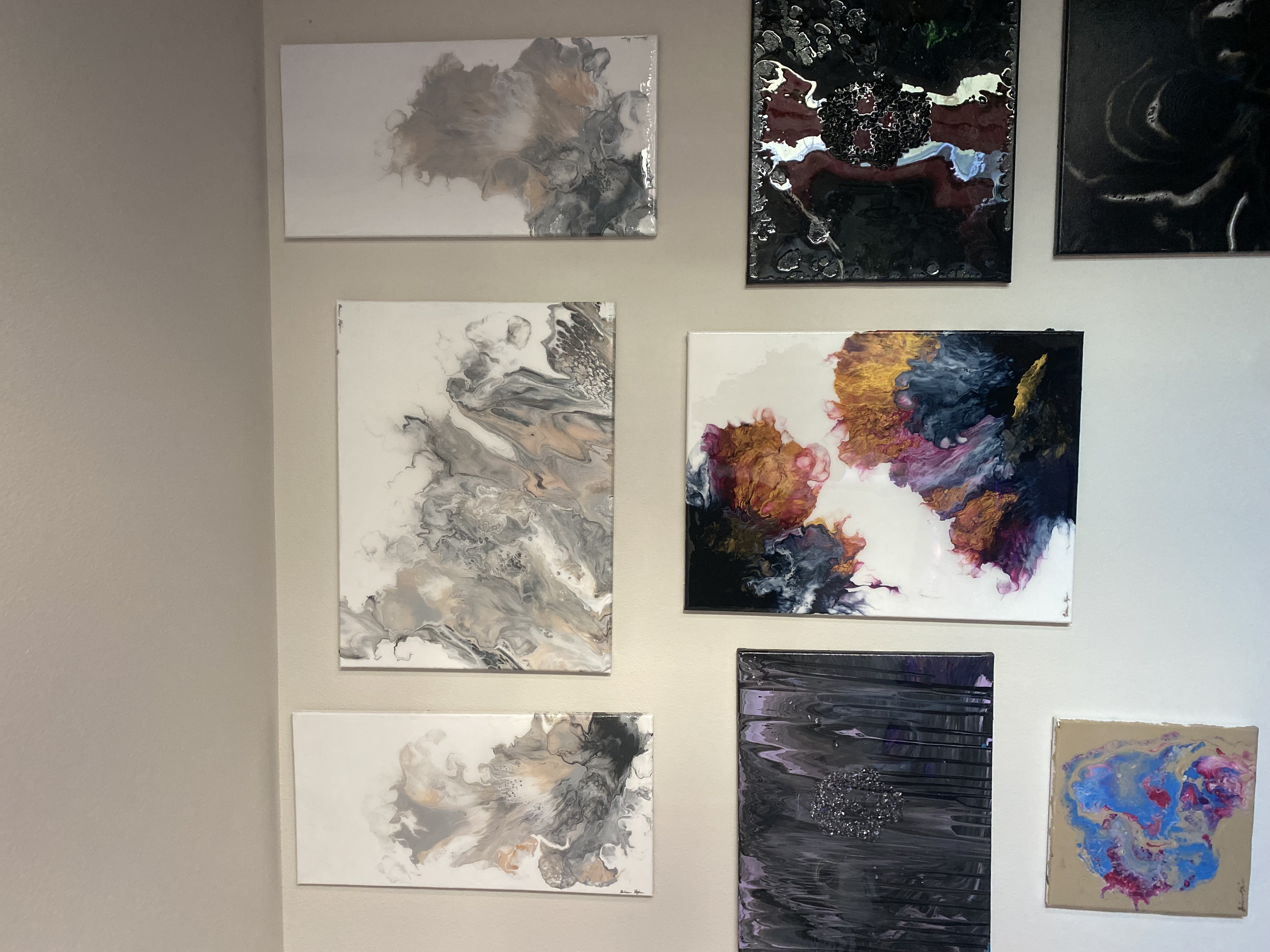 Art Collection on Wall